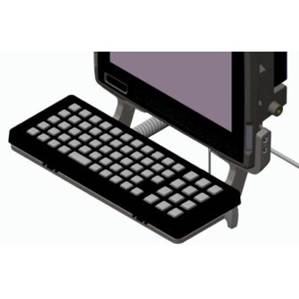 Zebra KT-KYBDTRAY-VC80-R Barcode Scanner Accessory
