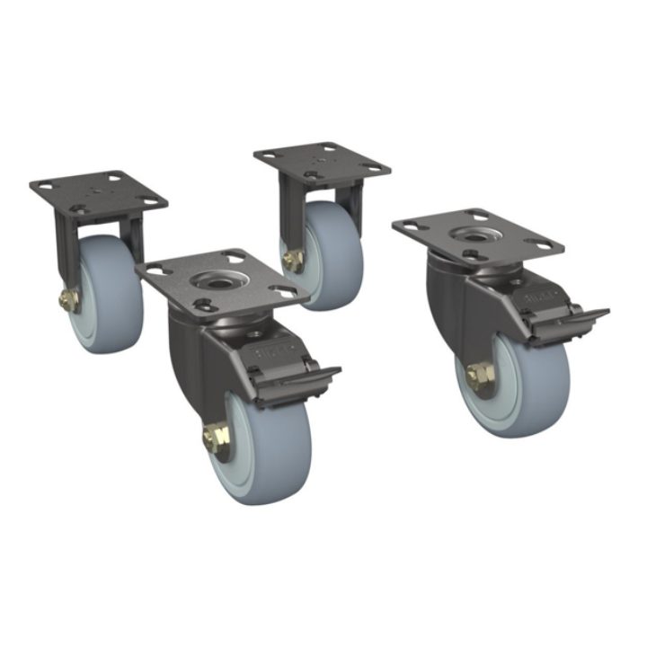 Zebra CS-RAC-WHEEL accesorio de bastidor Ruedas giratorias