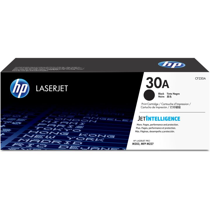 HP Cartucho de Toner Original LaserJet 30A Preto