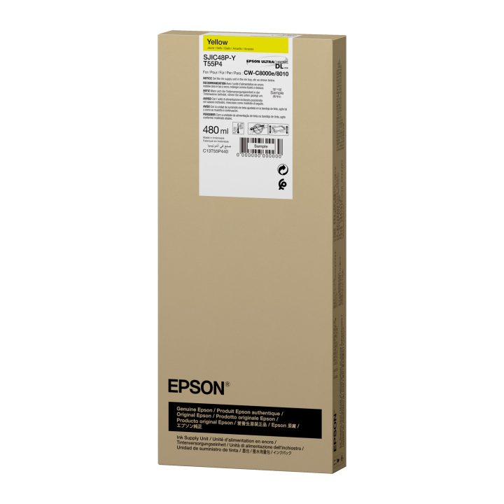 Epson SJIC48P-Y cartucho de tinta 1 peça(s) Original Rendimento…