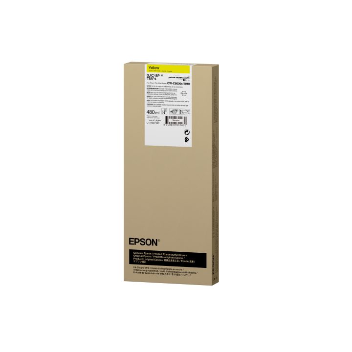 Epson SJIC48P-Y cartucho de tinta 1 pieza(s) Original Rendimiento…