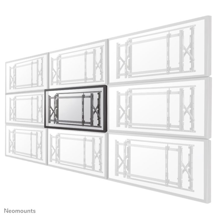 Neomounts LED-VW1750BLACK Video Wall Wall Mount 32-55" - Removable -…