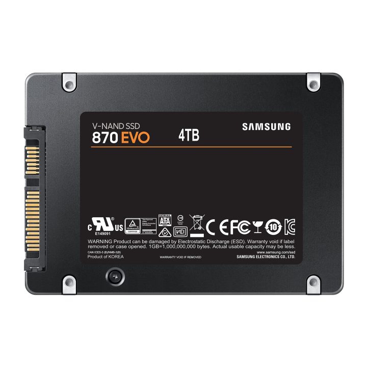 Samsung 870 EVO 4 TB 2,5" SATA