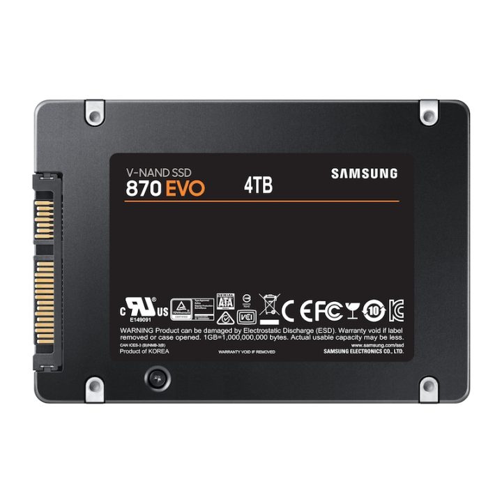 Samsung 870 EVO 4 TB 2,5" SATA