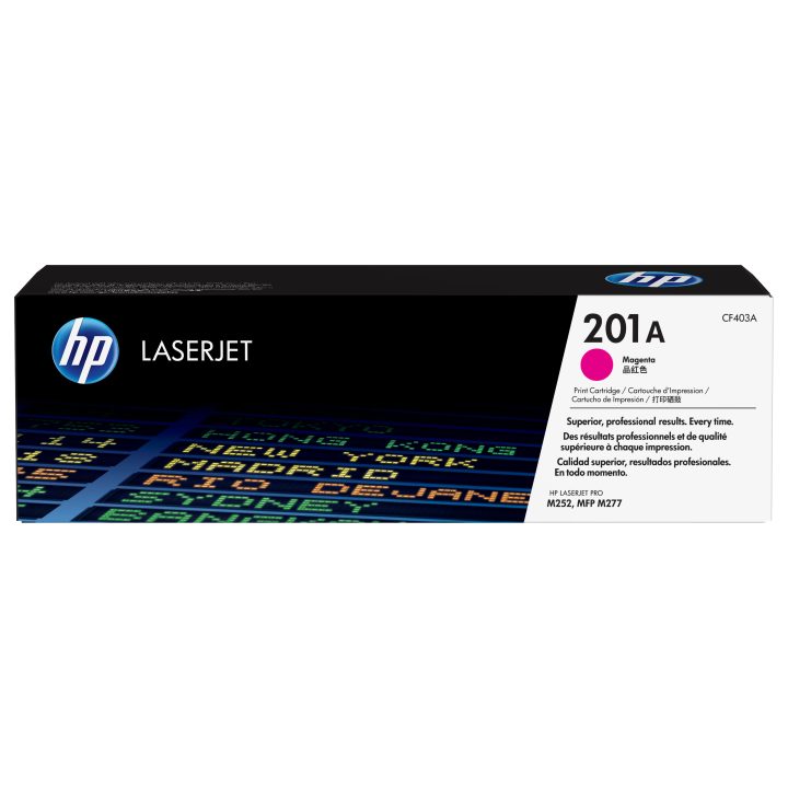 HP Cartucho de tóner original LaserJet 201A magenta