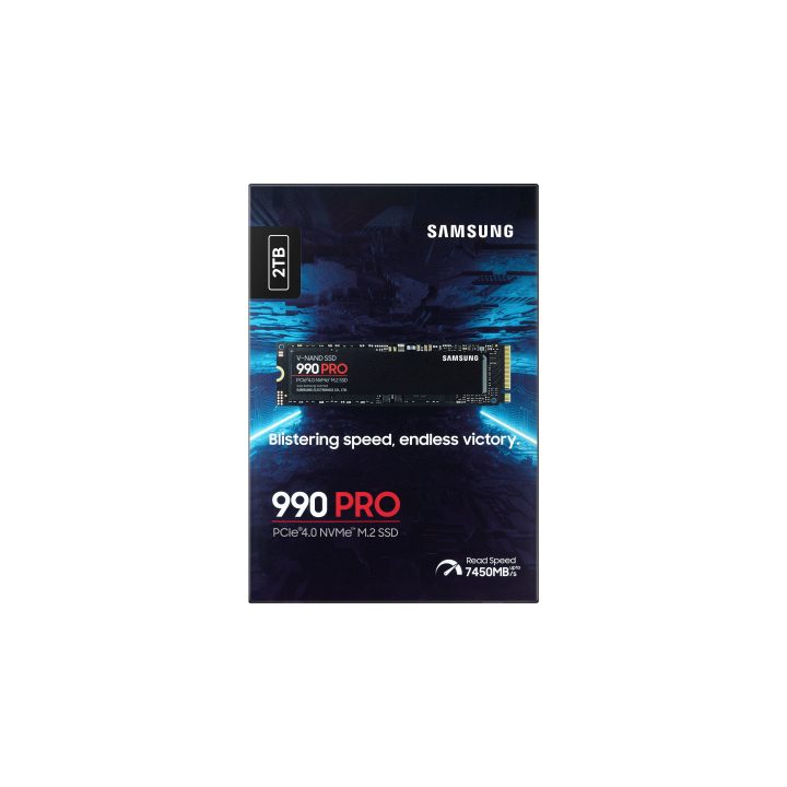 Samsung 990 Pro MZ-V9P2T0BW-SSD 2 TB M.2 NVMe PCIe 4.0