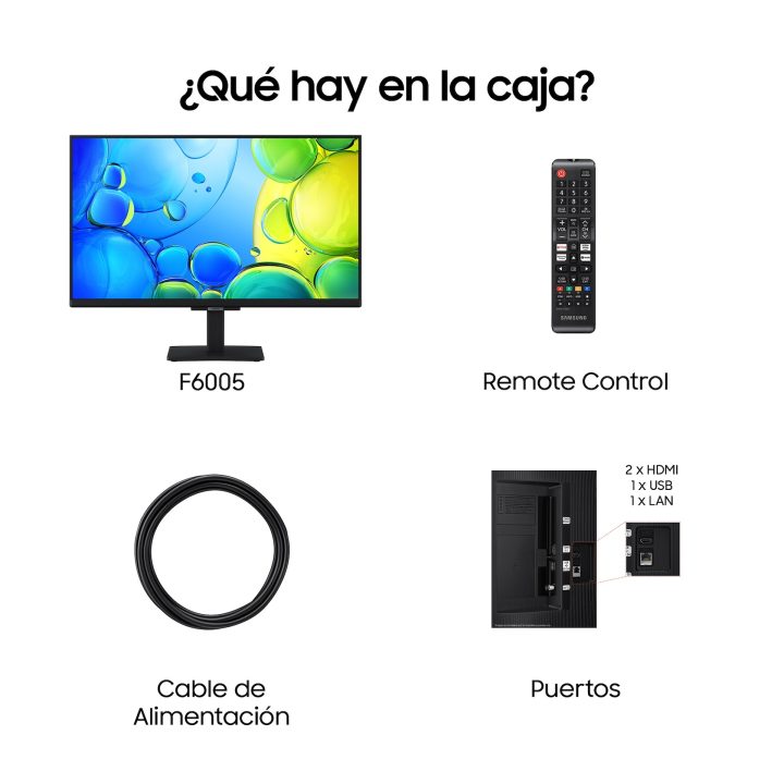 Samsung TU24F6005FK Televisor Smart Full HD de 24"