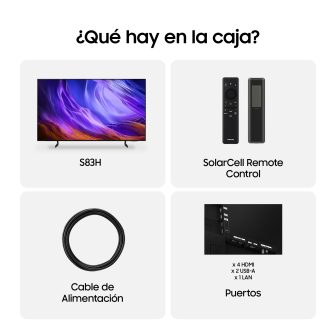 Samsung TQ65S83HAEXXC Televisor Inteligente OLED 4K de 65"