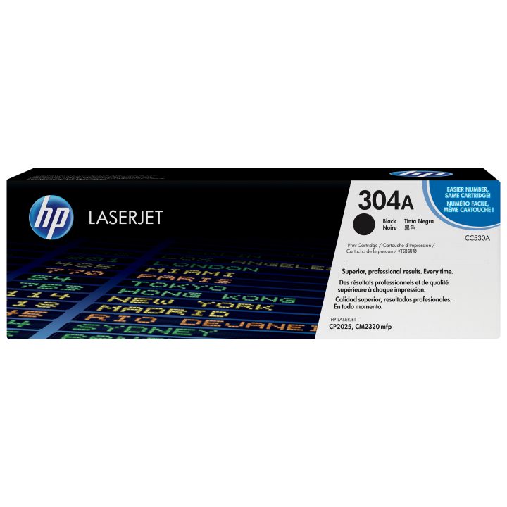 HP Original LaserJet 304A Black Toner Cartridge