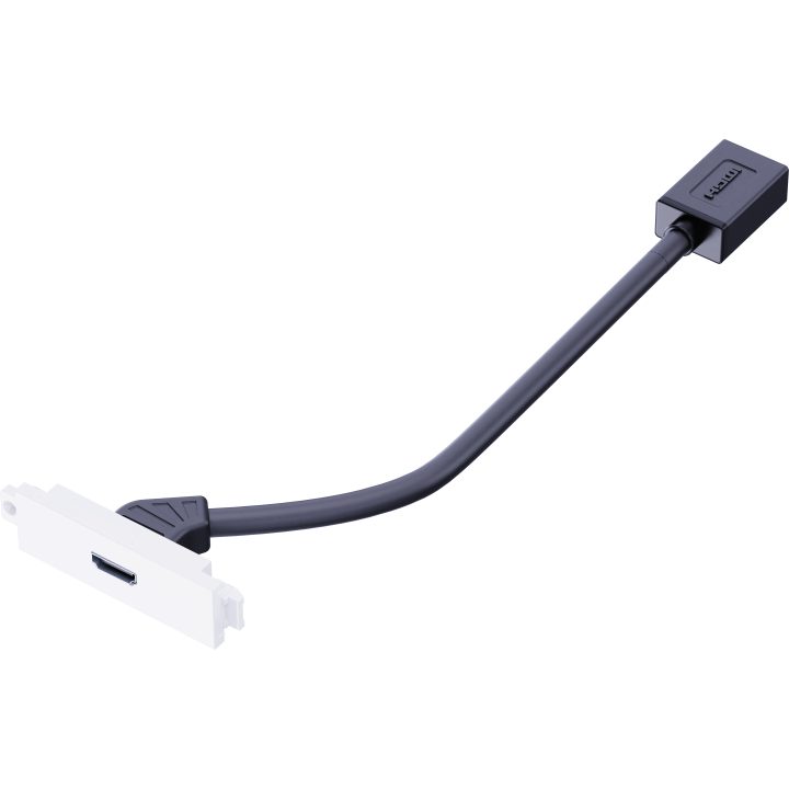 Vision Modular AV Front Panel Component - HDMI Module - Front Female…