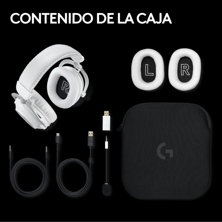 Logitech G Pro X 2 auriculares de diadema inalámbricos (981-001269)