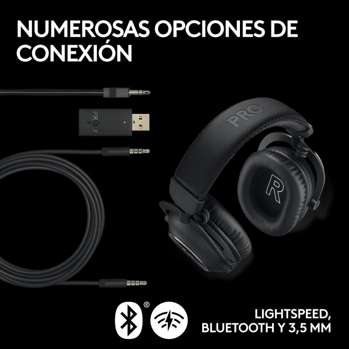 Auscultadores sem fios de arco Logitech G Pro X 2 (981-001269)