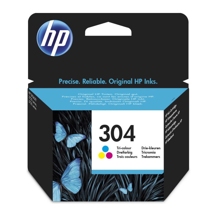 HP Original 304 Tri-Color Ink Cartridge