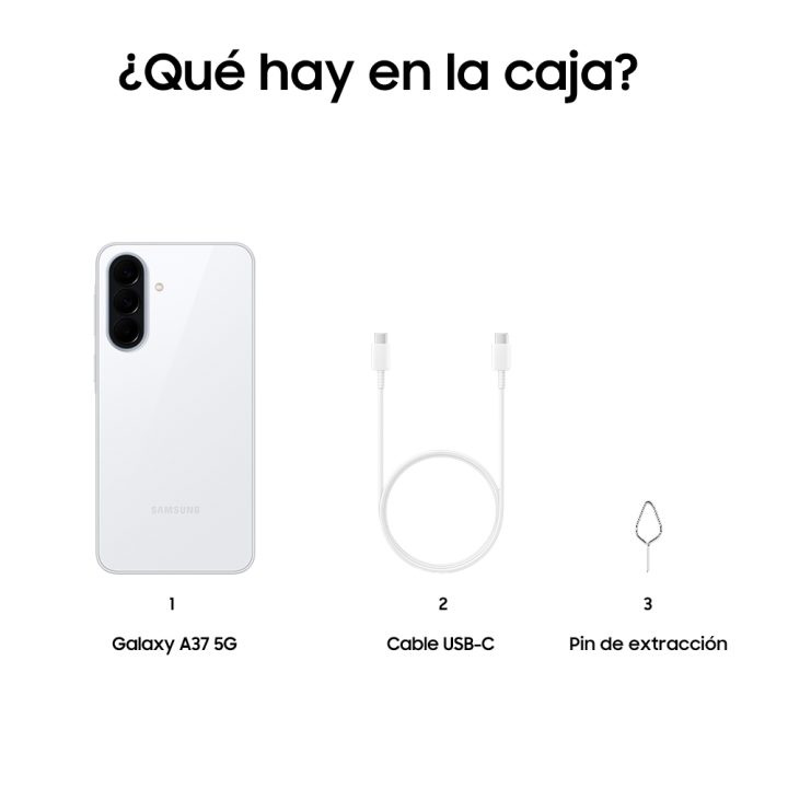 Samsung Galaxy A37 128 GB 6 GB RAM Blanco