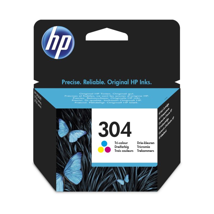 HP Original 304 Tri-Color Ink Cartridge