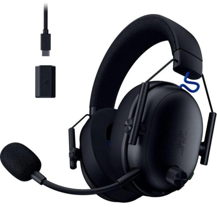 Auscultadores Razer Blackshark V3 com fio e sem fios…