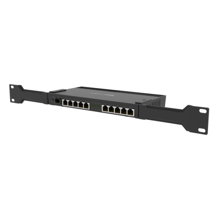 MikroTik RB4011IGS+RM Gigabit Ethernet Router Black