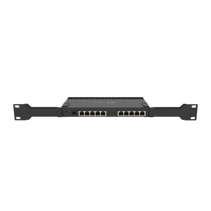 Mikrotik RB4011IGS+RM router Gigabit Ethernet Negro