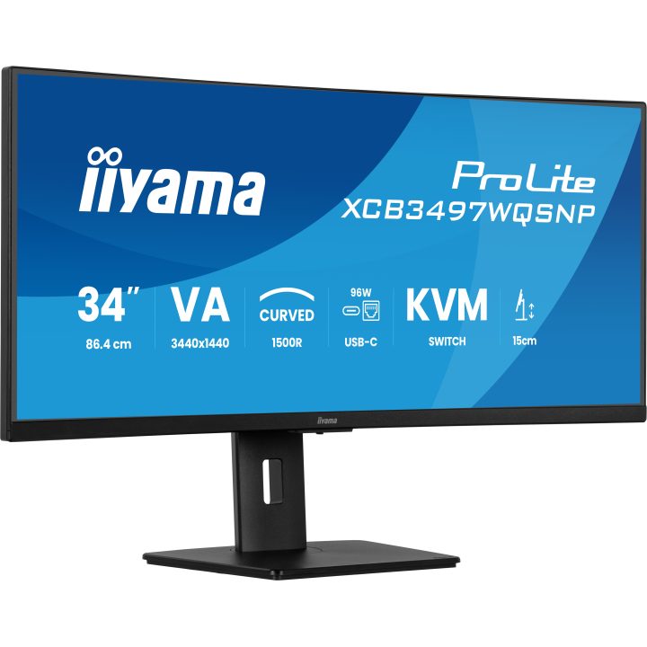 iiyama ProLite XCB3497WQSNP-B1 34" UWQHD 120 Hz VA curvo