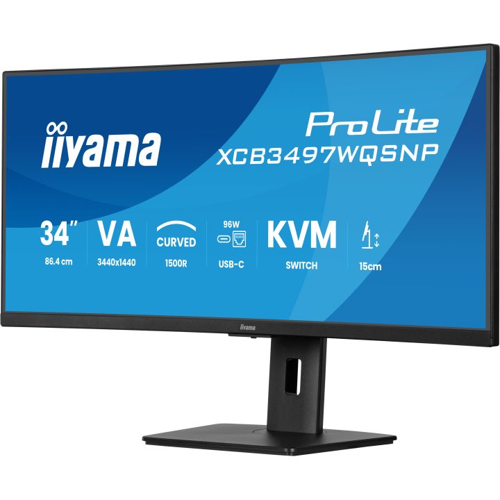 iiyama ProLite XCB3497WQSNP-B1 34" UWQHD 120 Hz VA curvo