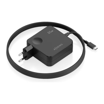 AISENS 65W PD3.0 Charger 1xUSB-C 1.5m, Black