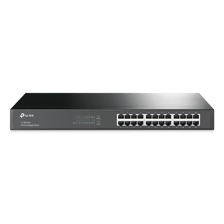 TP-Link TL-SG1024 Unmanaged L2 Gigabit Ethernet (10/100/1000) Switch…