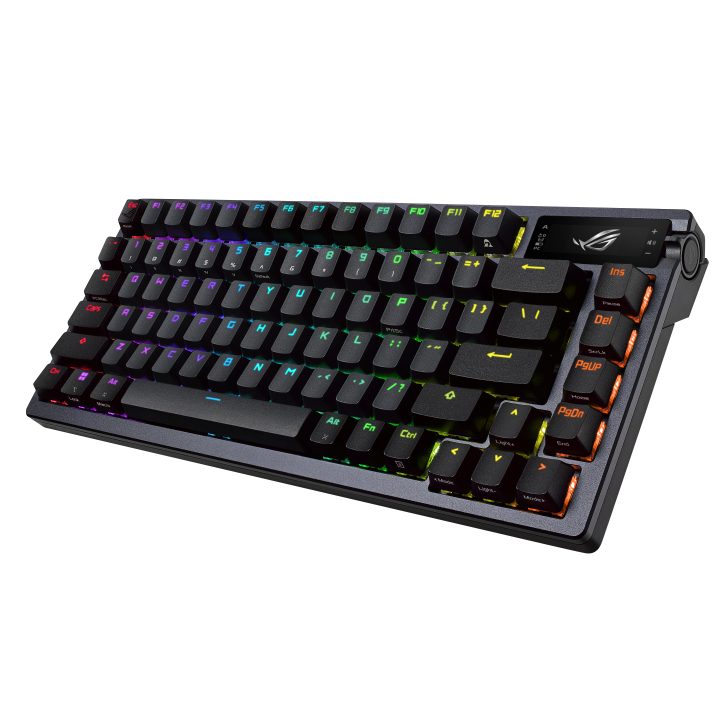 ASUS ROG Azoth Gaming Keyboard USB + RF Wireless + Bluetooth White