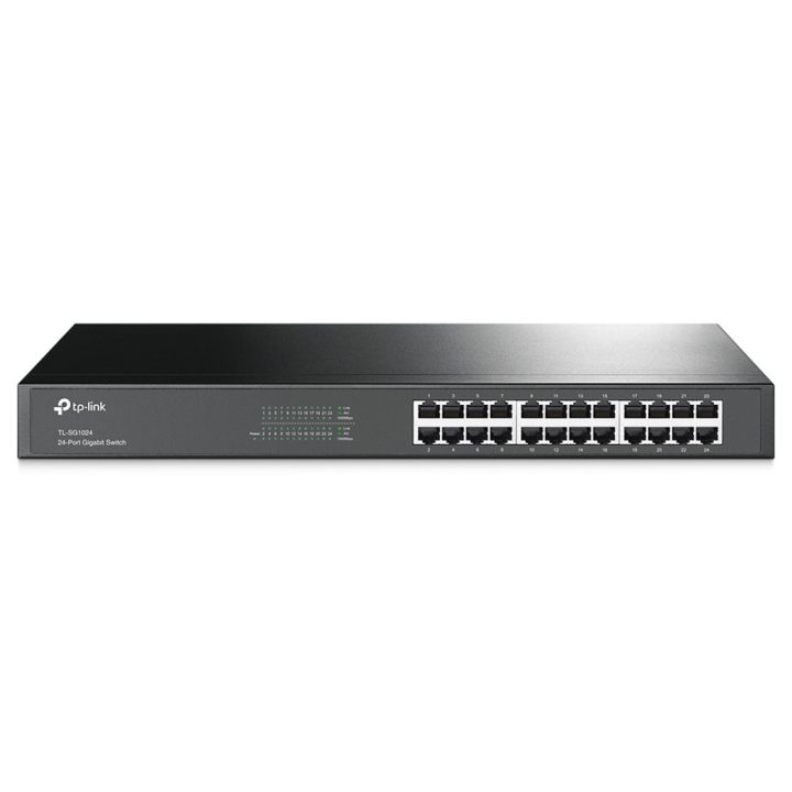 TP-Link TL-SG1024 Unmanaged L2 Gigabit Ethernet (10/100/1000) Switch…