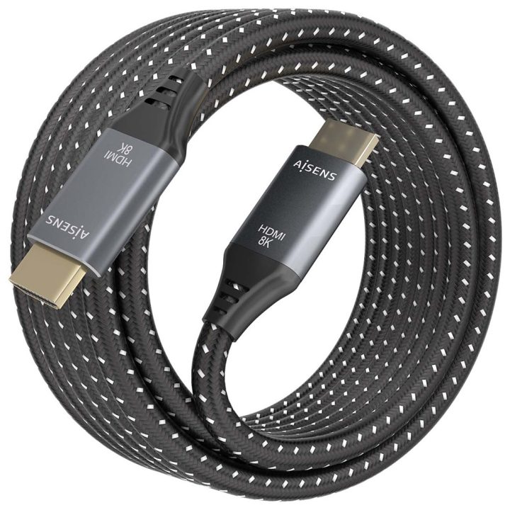 AISENS Cable HDMI V2.1 Ultra Alta Velocidad / HEC 8k@60Hz 48Gbps…