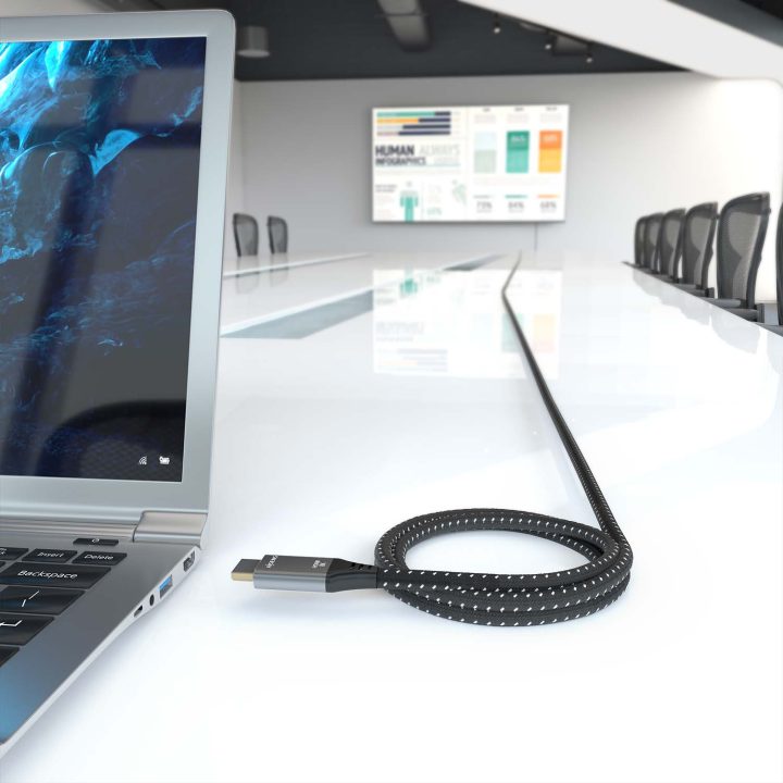 Cabo HDMI AISENS V2.1 Ultra Alta Velocidade / HEC 8k@60Hz 48Gbps…