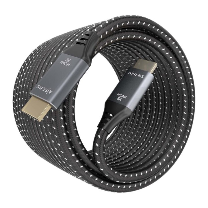 Cabo HDMI AISENS V2.1 Ultra Alta Velocidade / HEC 8k@60Hz 48Gbps…