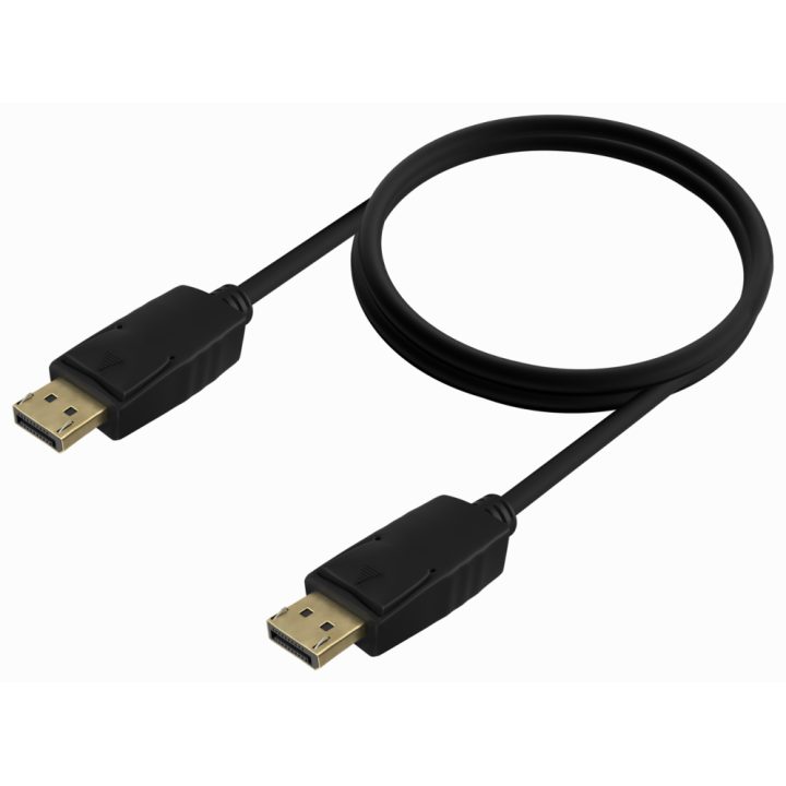 AISENS DISPLAYPORT V1.2 CCS 4K@60Hz Cable, DP/M-DP/M, Black, 1.0m