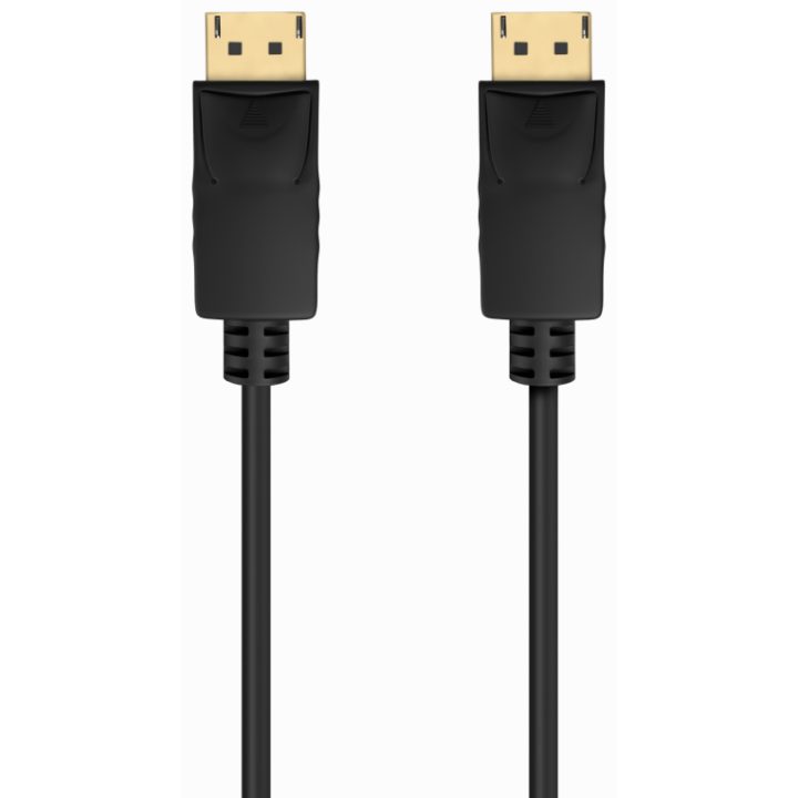 AISENS DISPLAYPORT V1.2 CCS 4K@60Hz Cable, DP/M-DP/M, Black, 1.0m