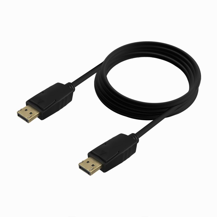 AISENS DISPLAYPORT V1.2 CCS 4K@60Hz Cable, DP/M-DP/M, Black, 1.0m