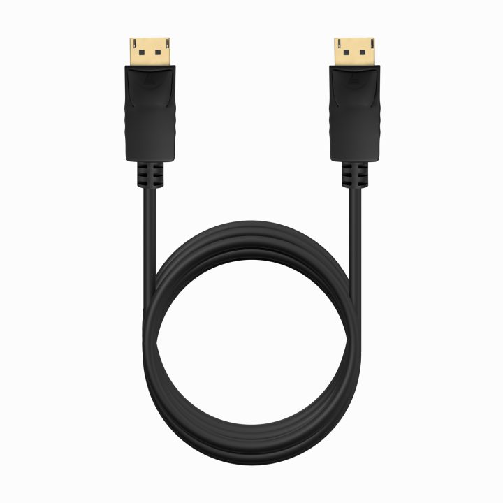 AISENS DISPLAYPORT V1.2 CCS 4K@60Hz Cable, DP/M-DP/M, Black, 1.0m