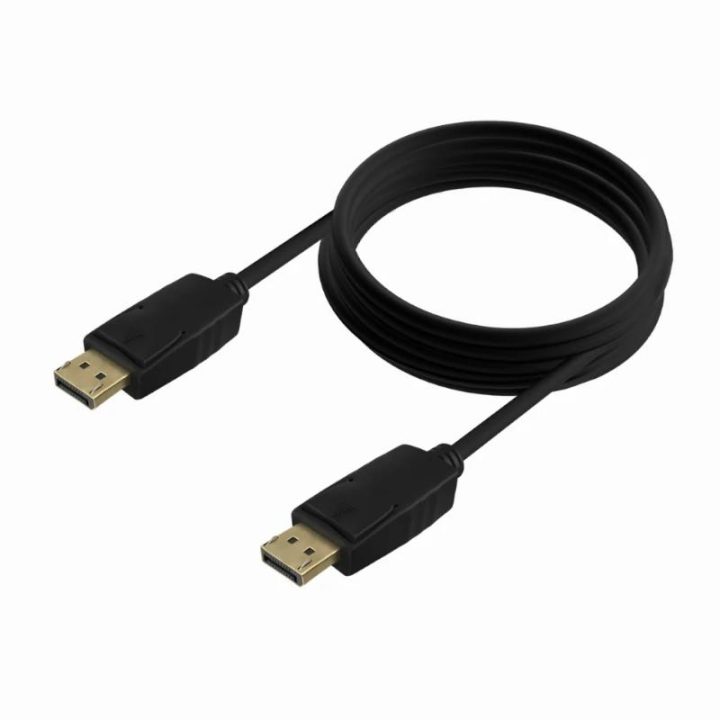 AISENS DISPLAYPORT V1.2 CCS 4K@60Hz Cable, DP/M-DP/M, Black, 1.0m