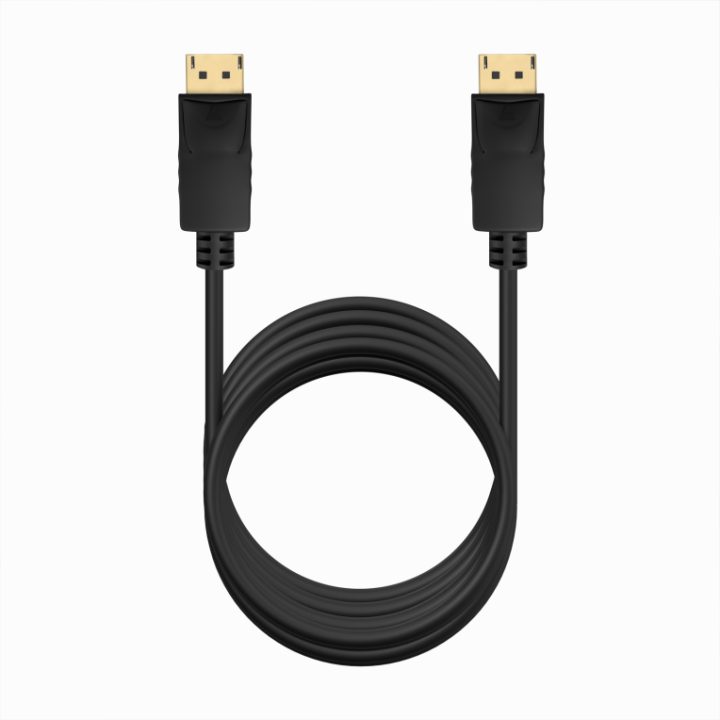 AISENS DISPLAYPORT V1.2 CCS 4K@60Hz Cable, DP/M-DP/M, Black, 1.0m