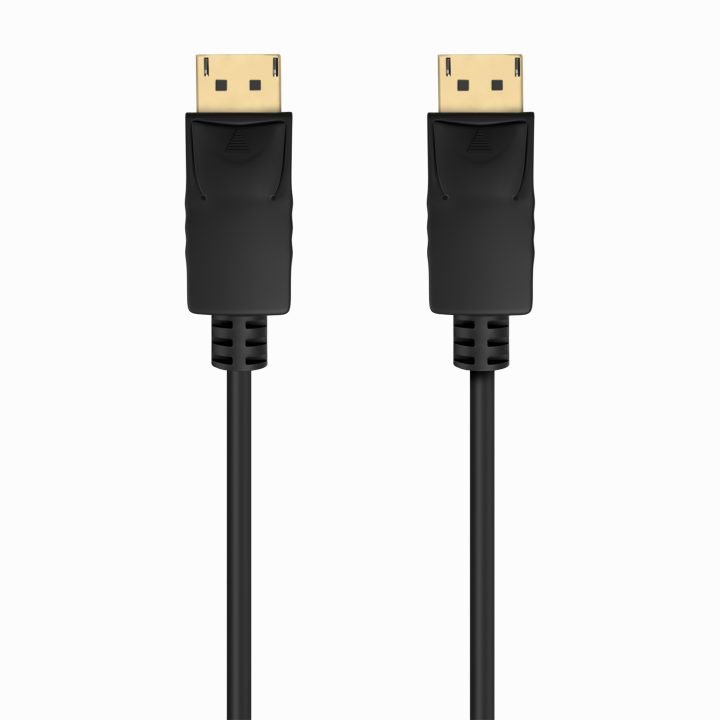 AISENS Cable DISPLAYPORT V1.2 CCS 4K@60Hz, DP/M-DP/M, Negro, 1.0m