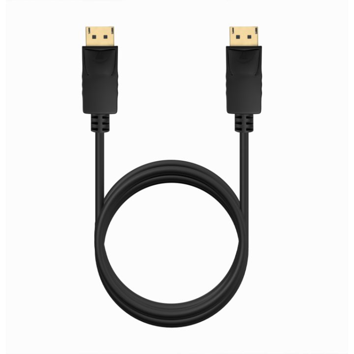 AISENS DISPLAYPORT V1.2 CCS 4K@60Hz Cable, DP/M-DP/M, Black, 1.0m