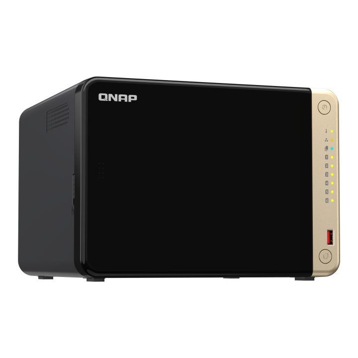 QNAP TS-664 NAS Tower Intel® Celeron® N5095 8 GB DDR4 0 TB QNAP QTS…