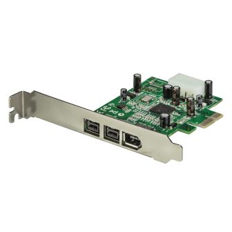 StarTech.com Adaptador Tarjeta FireWire PCI-Express PCI-e de 2…
