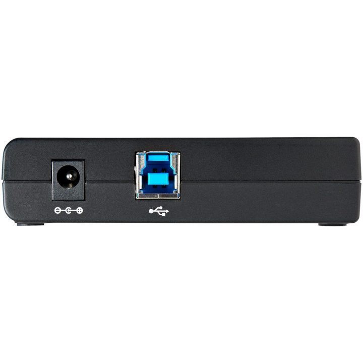 StarTech.com USB 3.0 SuperSpeed 4-Port Hub Adapter - Black