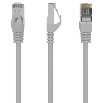 Gembird PP6-0.25M/W White Network Cable 0.25 m Cat6 F/UTP (FTP)