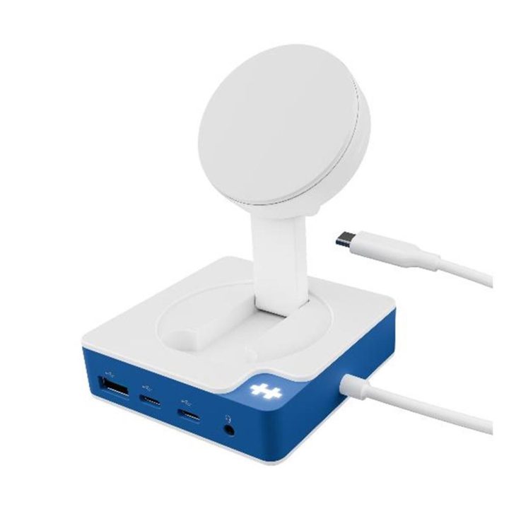 Hub Targus USB-C 7 em 1 + carregador MagSafe (HD8100BUGL)
