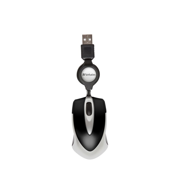 Verbatim Go Mini Optical Travel Mouse: Black