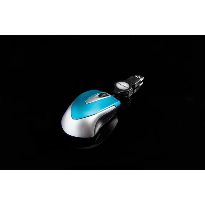 Verbatim Go Mini Ambidextrous Office Mouse USB Type-A Optical 1000 DPI