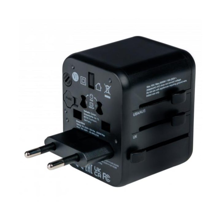 Carregador universal Verbatim uta-02 20W (49544)