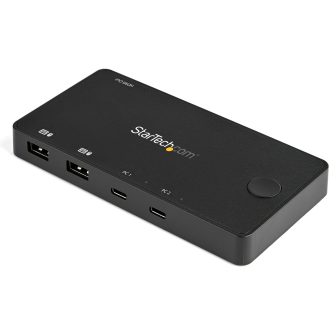 StarTech.com Switch Conmutador KVM USB Tipo C de 2 Puertos - KVM USB…