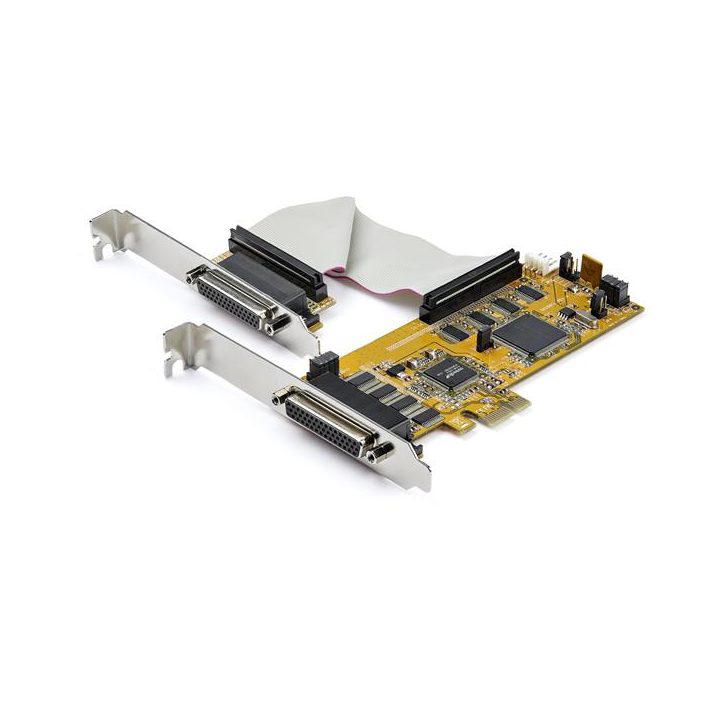 StarTech.com 8-Port PCI Express RS232 Serial Adapter Card - PCIe…