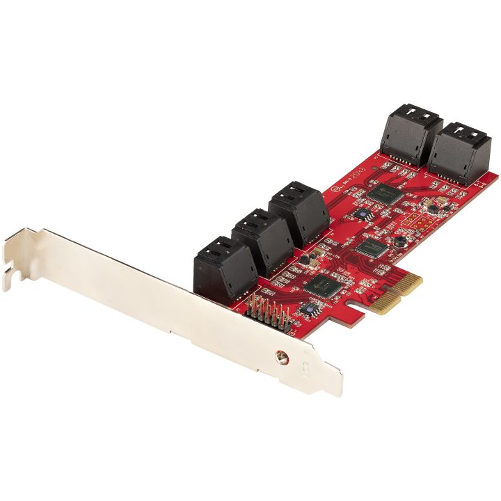 StarTech.com Placa PCIe Controladora SATA de 10 Portas - Placa de…